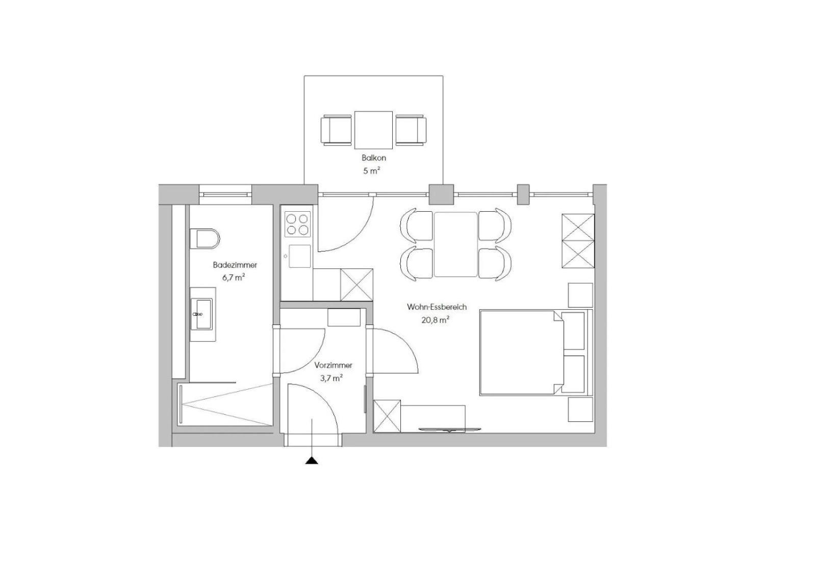 Stylische Wohnung Mit Balkon Vienna Exterior photo